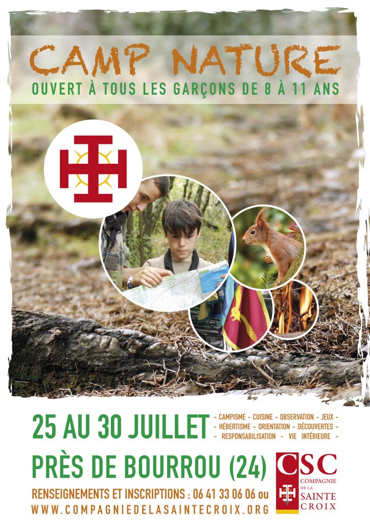 Camp Nature 2022 en Dordogne